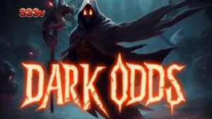 Tampilan visual game slot Dark Odds dengan tema horor Halloween